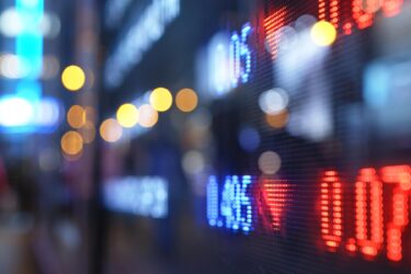 stock ticker display